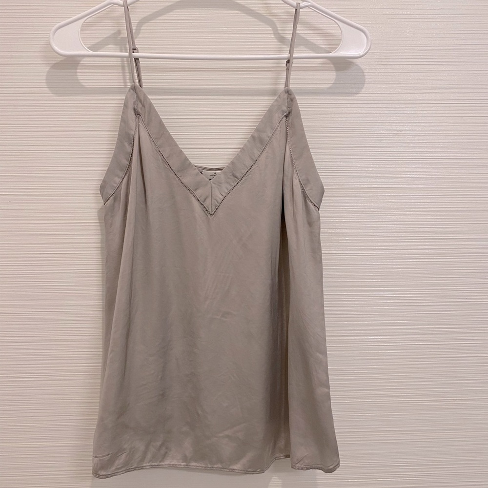 Aritzia silk tank top
